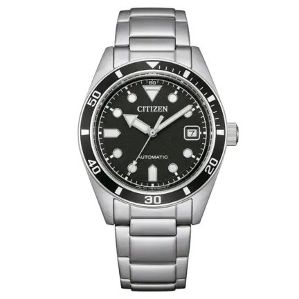 Reloj Citizen automático esfera negra NJ0221-50E