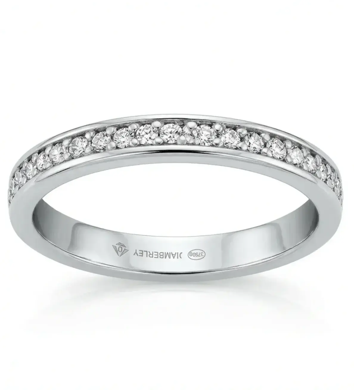 anillo de compromiso oro blanco media alianza con diamantes 028 1001 4 e1772556311184