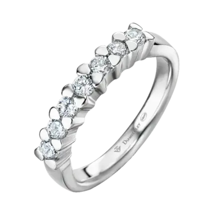 anillo de oro blanco con diamantes 042 ct e8610c