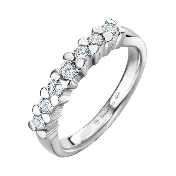 anillo de oro blanco con diamantes 042 ct e8610c