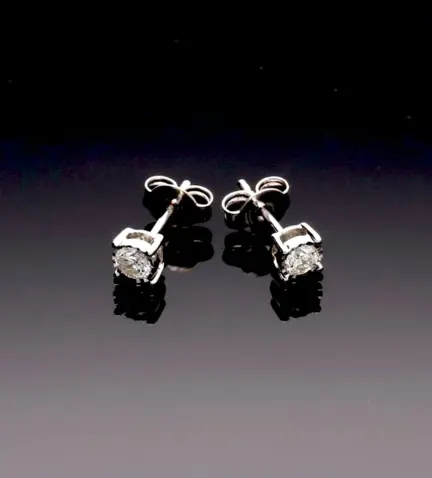 pendientes de oro blanco con brillante 243_679-00383_05