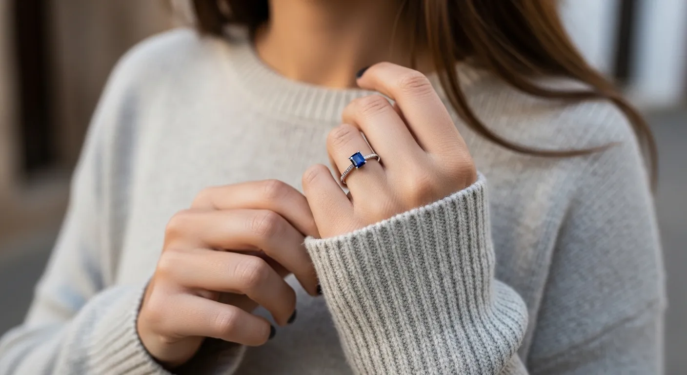 Anillo de compromiso con zafiro la alternativa premium para el 202636