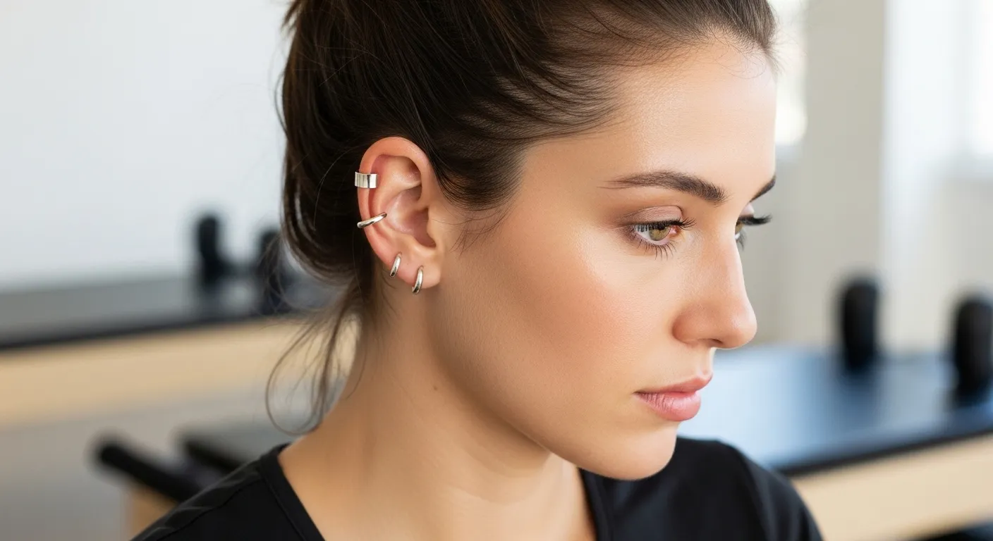 Ear cuff de plata Como llevar tendencia sin agujeros este 20262