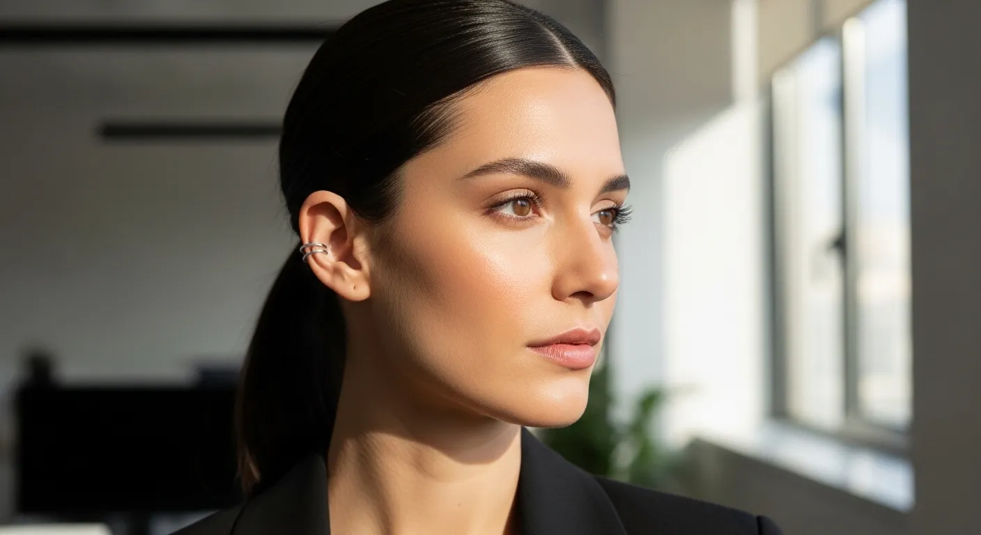 Ear cuff de plata Como llevar tendencia sin agujeros este 20265