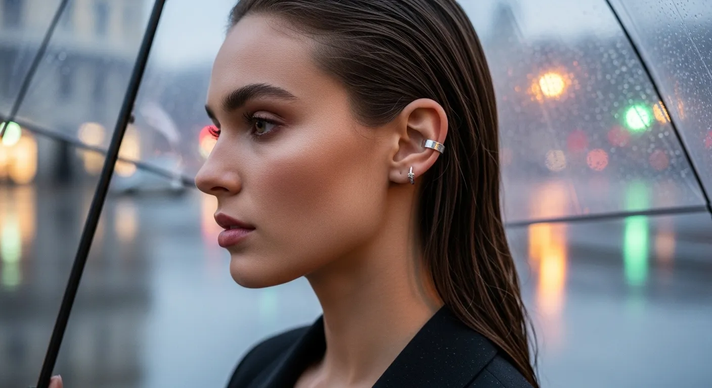 Ear cuff de plata Como llevar tendencia sin agujeros este 20266